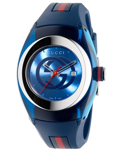 gucci blue face watch|gucci watches men.